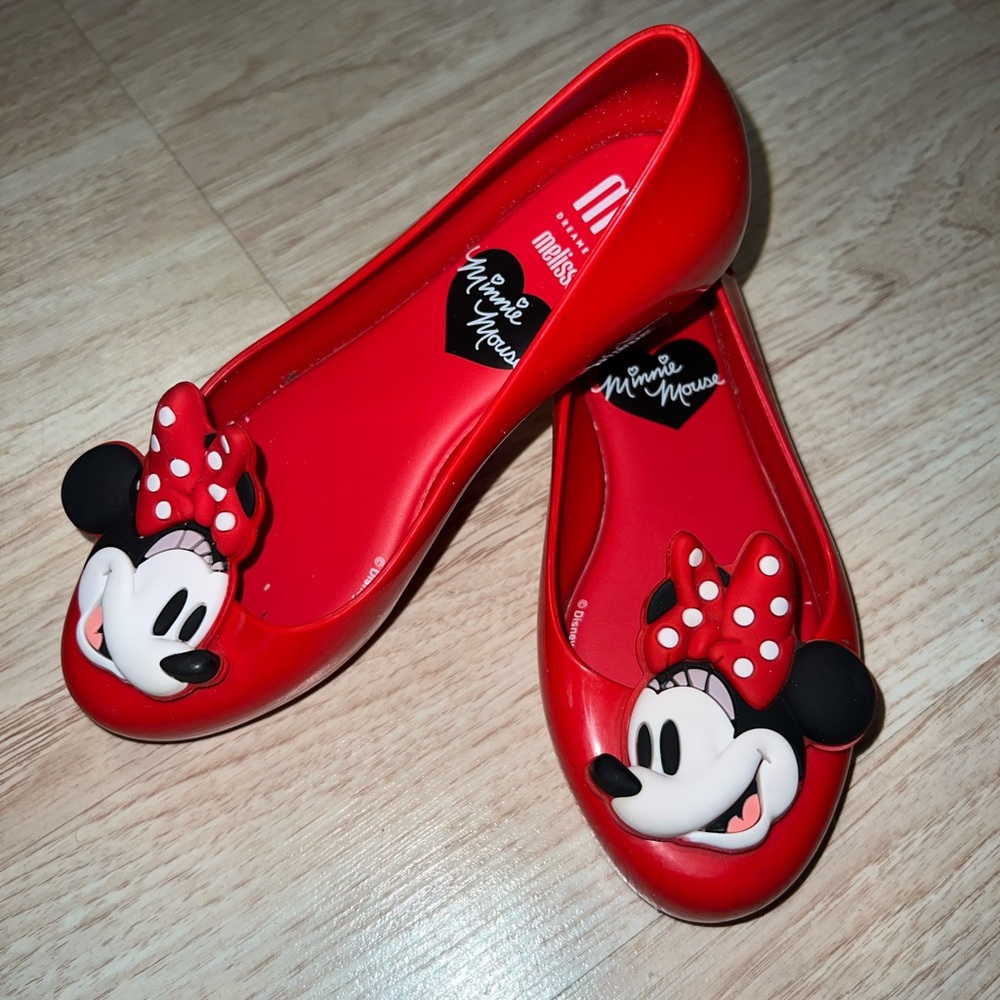 Disney Mini Melissa - Mel Red Slip-ons